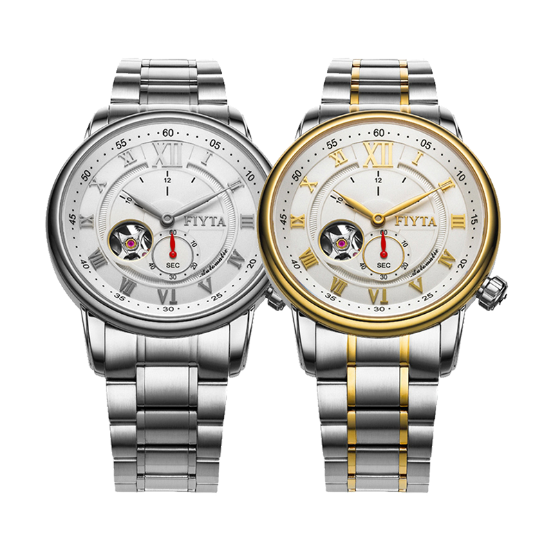 飞亚达手表摄影师系列机械男表全自动机械镂空精钢表带专柜ga8338