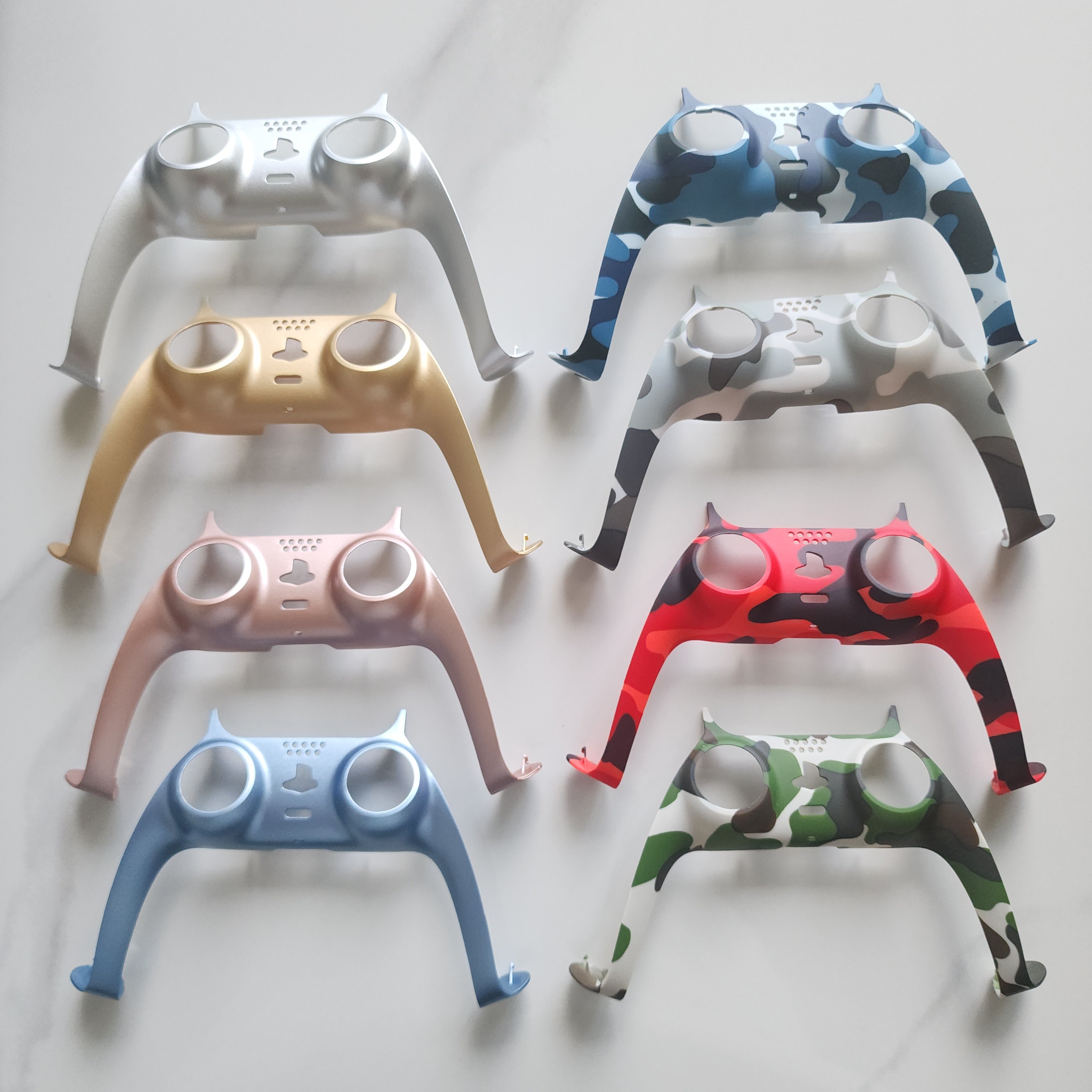 PS5游戏机手柄外壳装饰条PS5手柄外壳装饰面板 PS5手柄替换装饰片