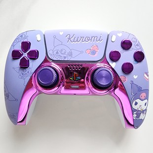 PS5手柄升级改装霍尔摇杆 TMR摇杆 PS5原装游戏机手柄 电镀库洛米