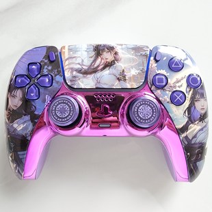 PS5手柄升级改装霍尔电磁摇杆TMR摇杆PS5游戏机手柄 原神花舞雷电