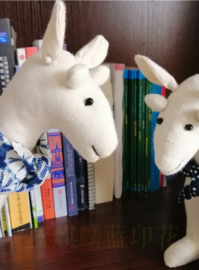 麒麟手工玩偶可爱风摆件