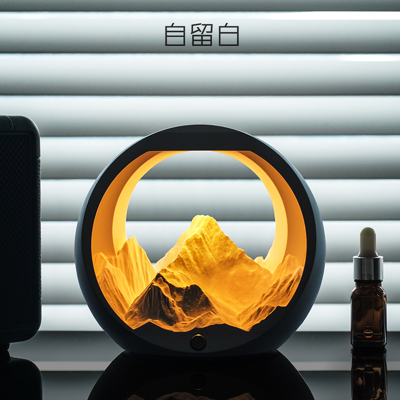 自留白扩香石摆件生日礼物七夕礼