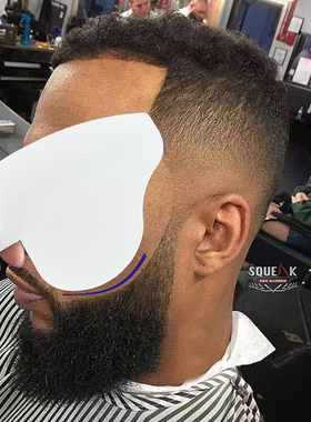 多功能胡子发际线增强卡Hairline Optimizer头发浓密纤维喷绘造型