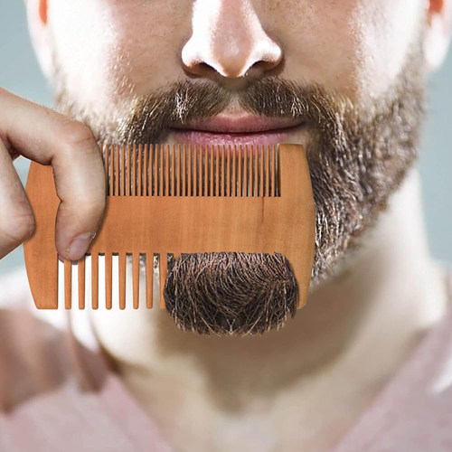 细粗齿双面口袋梳子BeardComb
