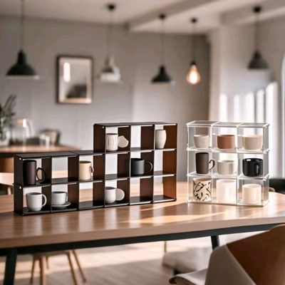 craftsman匠DIY搭建客厅茶室架子