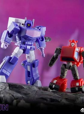 吴医生 原色 飞过山DW-E37震荡波DW-E38套装极小比例变形玩具模型