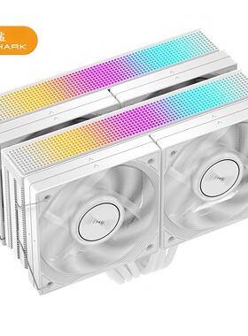 JIUSHARK九鲨CPU散热器JF15K双塔10CM4风扇不挡内存6热管PWM风冷