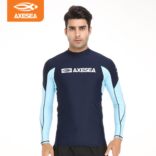AXESEA潜水服男防晒分体水母泳衣