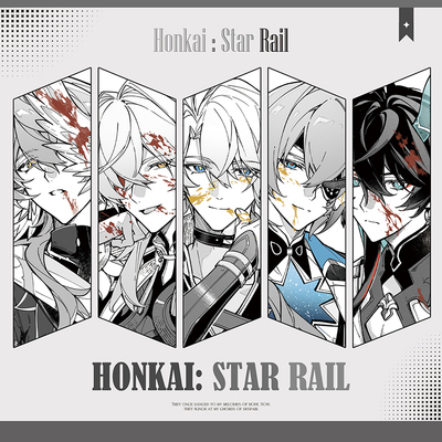 【粗眉毛】星穹铁道 战损 白厄 那刻夏 饮月君 徽章吧唧同人周边