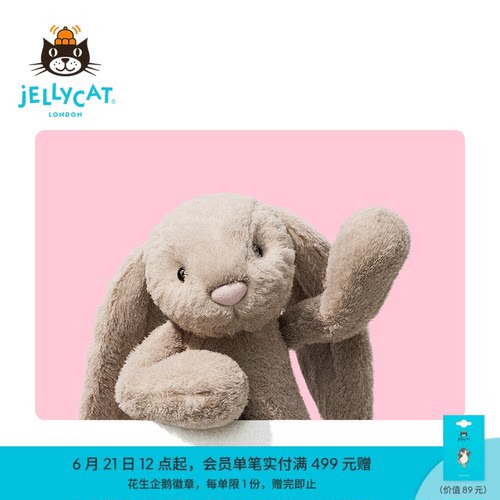 英国Jellycat兔子毛绒玩具公仔