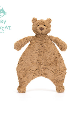 英国Jellycat巴塞罗熊安抚甜睡巾宝宝柔软哄睡安抚玩偶婴儿礼物