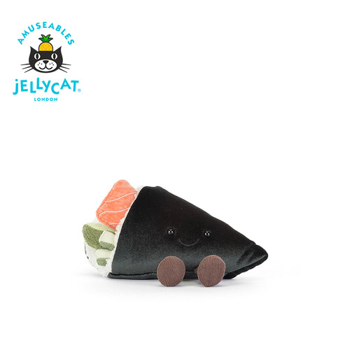 英国Jellycat趣味可糯饴手卷寿司毛绒玩偶公仔礼物2026夏季新品