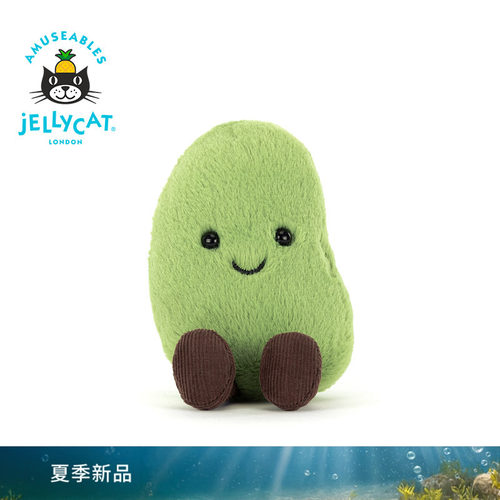 英国Jellycat趣味索耶拉毛豆毛绒玩偶公仔娃娃礼物2026夏季新品