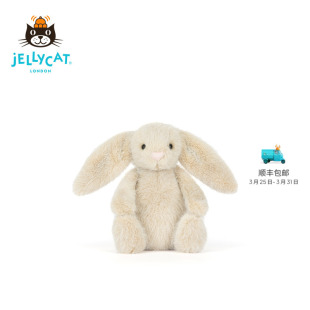 英国Jellycat芙绒小麦色邦尼兔毛绒玩具娃娃玩偶礼物2026春夏新品