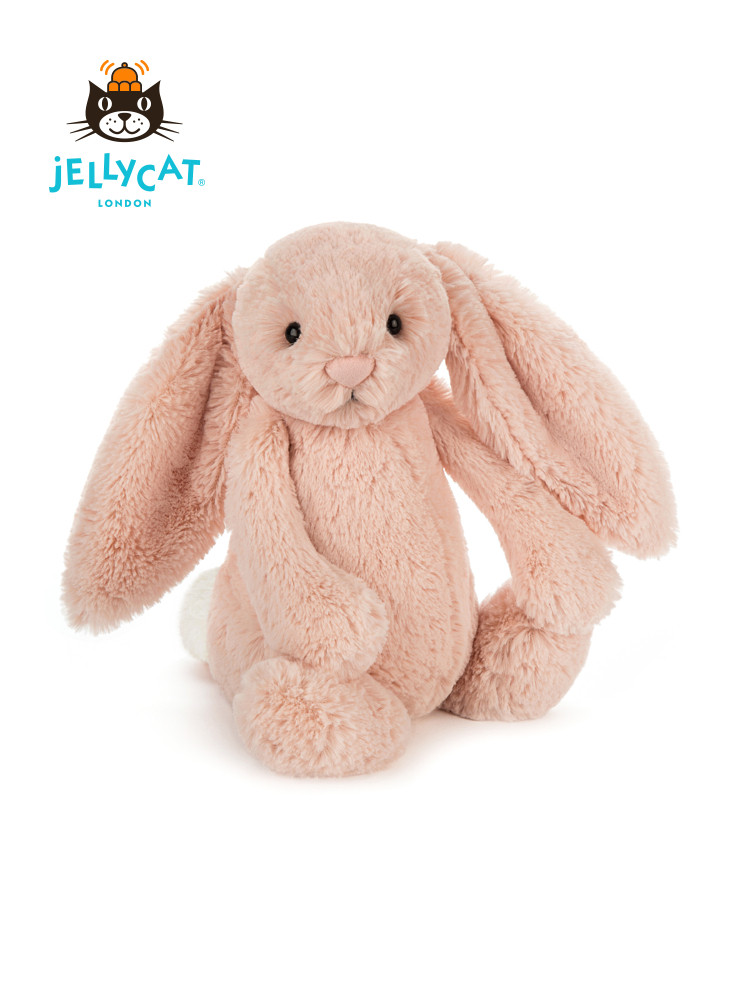 Jellycat Pink Bunny Plush Shy Rouge Bonnie Rabbit - Taobao product photo 2