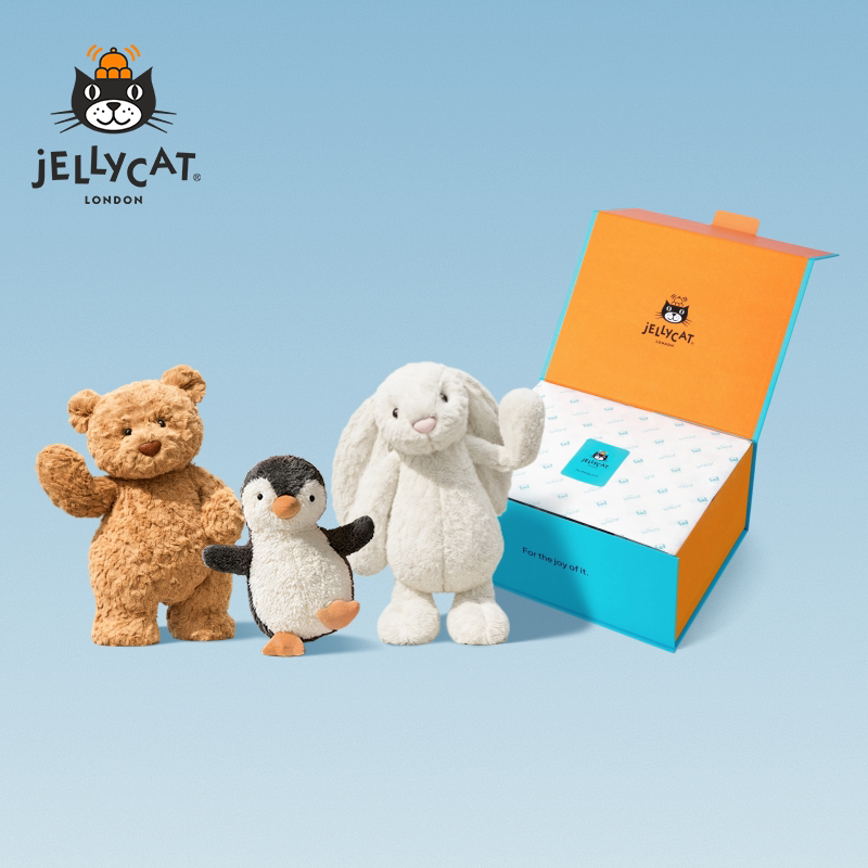 Jellycat轻柔致意礼盒集合邦尼兔毛绒玩偶公仔玩具生日新婚礼物