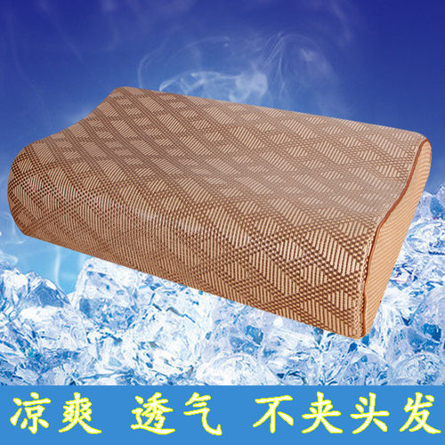 夏季乳胶枕藤席枕套透气水洗凉席