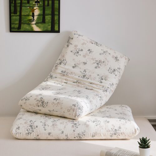 全棉深睡眠记忆枕套42x70x10纯棉