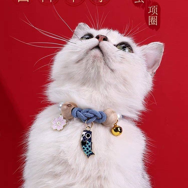 猫咪驱虫项圈狗狗脖圈猫铃铛除跳蚤防宠物饰品项链用品狗铃铛猫猫