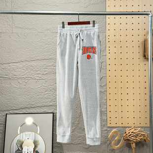 抓绒内里 毛巾料 秋冬季 男士 潮 美单 运动休闲松紧腰卫裤 49.9叨