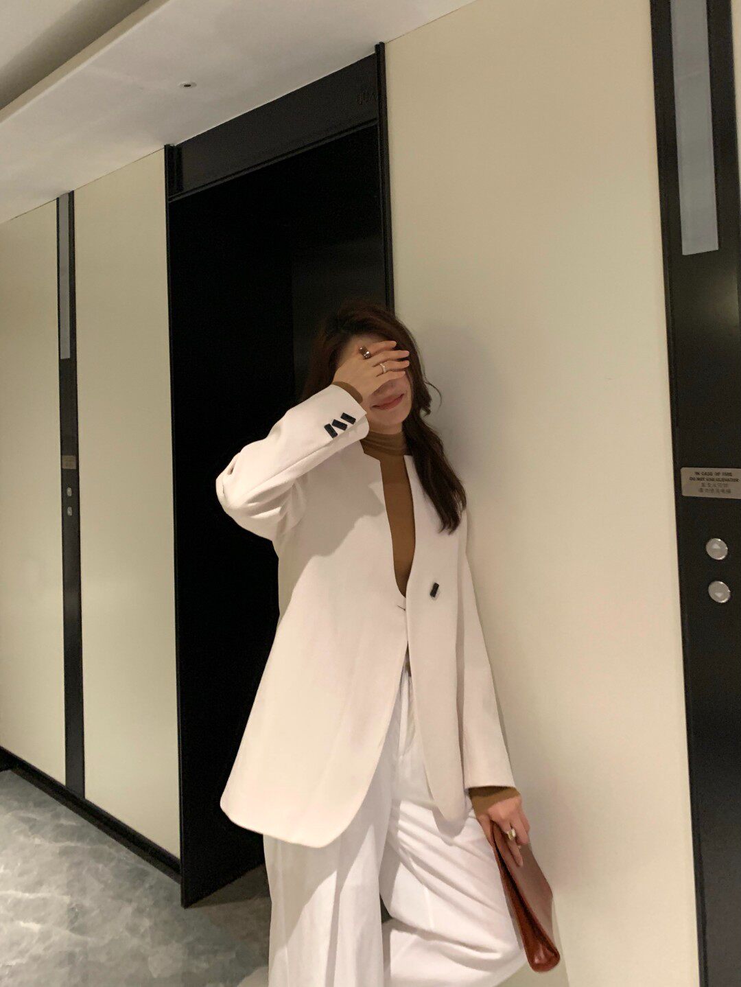 garbociaga龍喜儿 质感风尚 设计感爵士领简约高级感小西装 8092