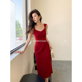 醋酸高端精致气质小盖袖 Garbociaga龍喜儿 帕尼达假日 连衣裙2489