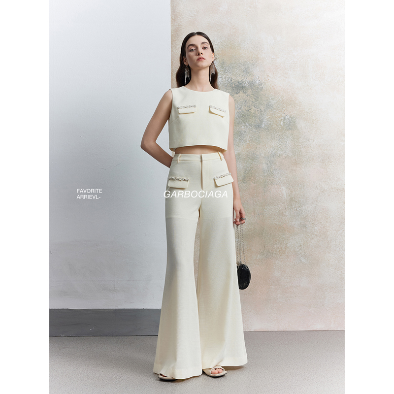 龙喜儿61%醋酸小香风马甲