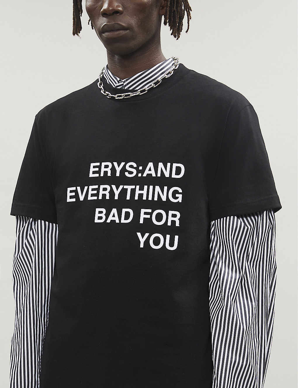 【独家发售】jaden smith msftsrep 黑色everything 短袖t恤