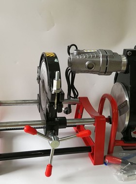 PE管热熔机对接焊机烫管机160200两环手动厂家直销铝合金压铸