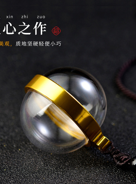 速发西藏传统擦擦佛像盒吊坠透明可打开嘎乌盒绿度母佛盒挂坠随身