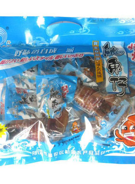 舟山特产带须鱿鱼仔400G