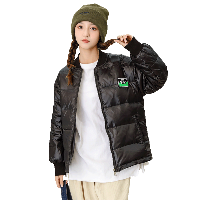 儿童轻薄羽绒服内胆2025冬季新款大童女童青少年保暖外套校服神器