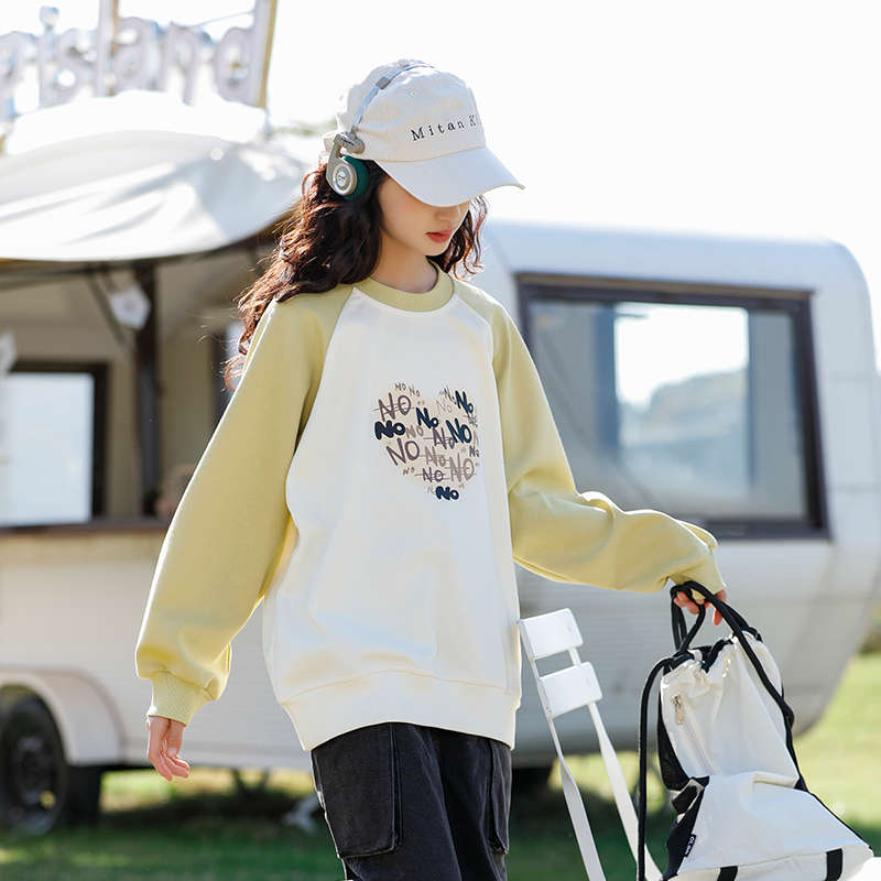 女童卫衣春秋装2025新款