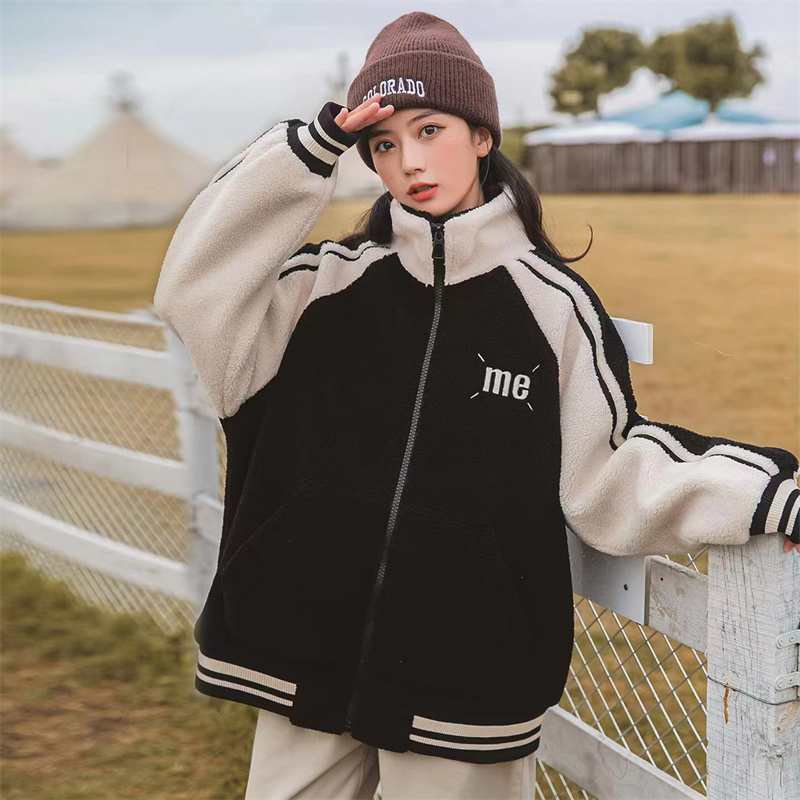 女大童冬装夹棉加厚外套