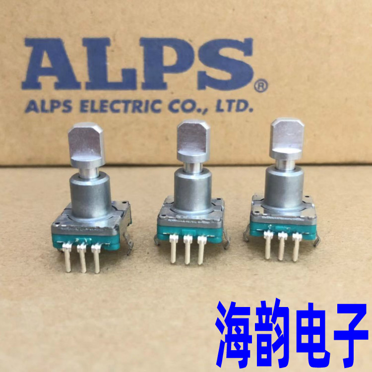 日本ALPS大众别克车载导航CD机音量旋钮调节按键电位计EC11编码器