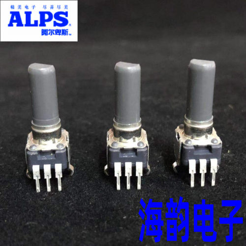 ALPS功放调音台音量调节旋钮RK09D1130C2P单联B10K电位器轴长18MM