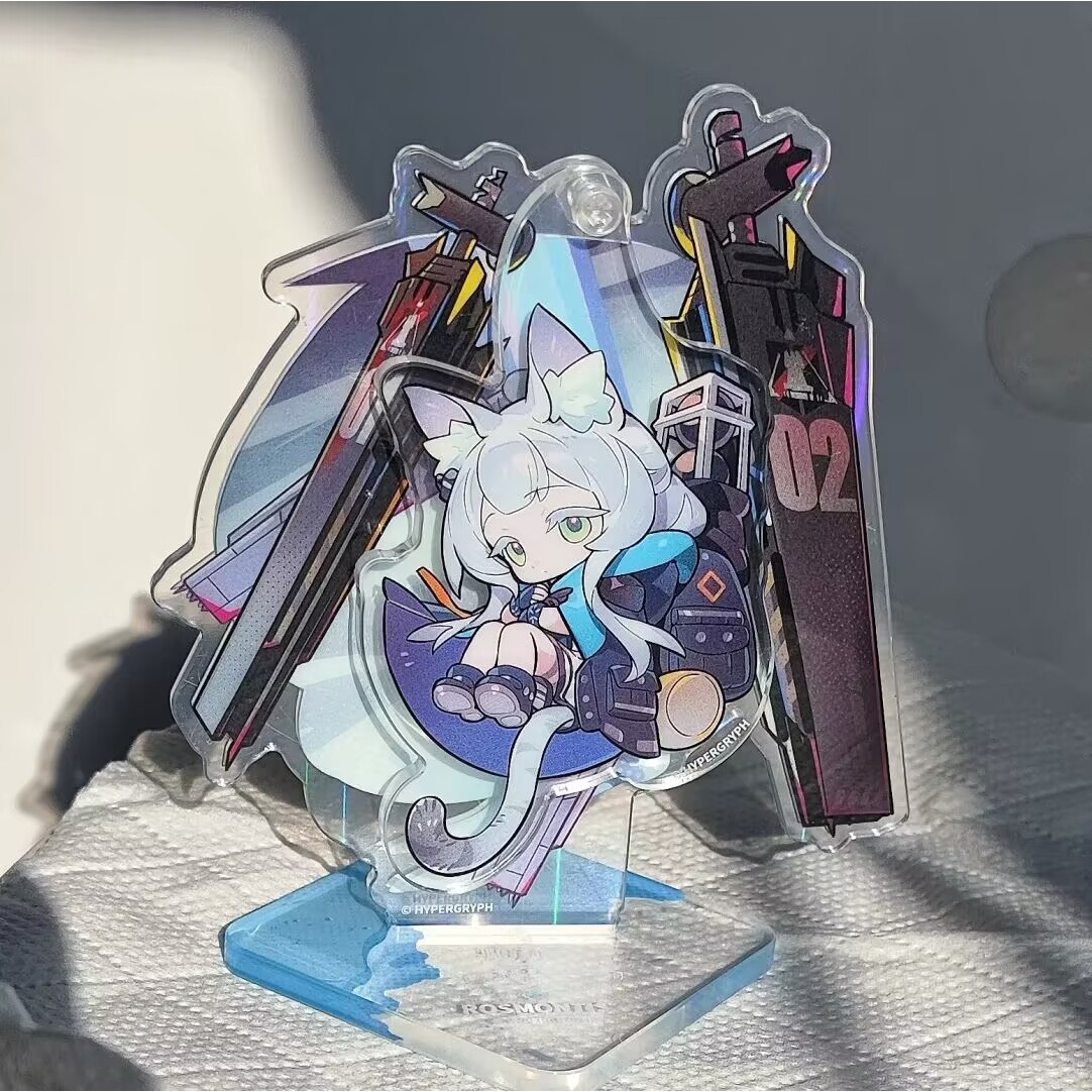 明日方舟迷迭香游戏周边旋转立牌摆件可爱装饰高颜值同人谷