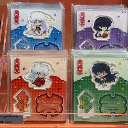 犬夜叉花风夏韵漫画风格立牌日暮篱奈落铃动漫周边桌面摆件