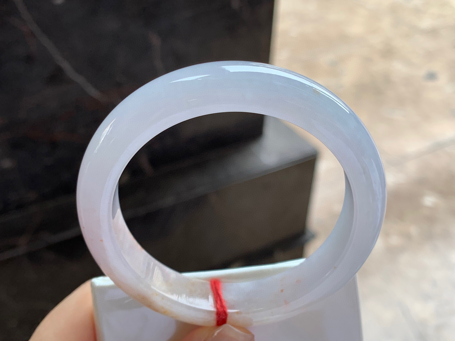 黄翡手镯 尺寸：57-12.5-8.9mm 肉质细腻～水润十足 有特色