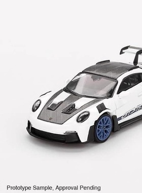 MINI GT 1:64保时捷911 992 GT3 RS Weissach Package汽车模型