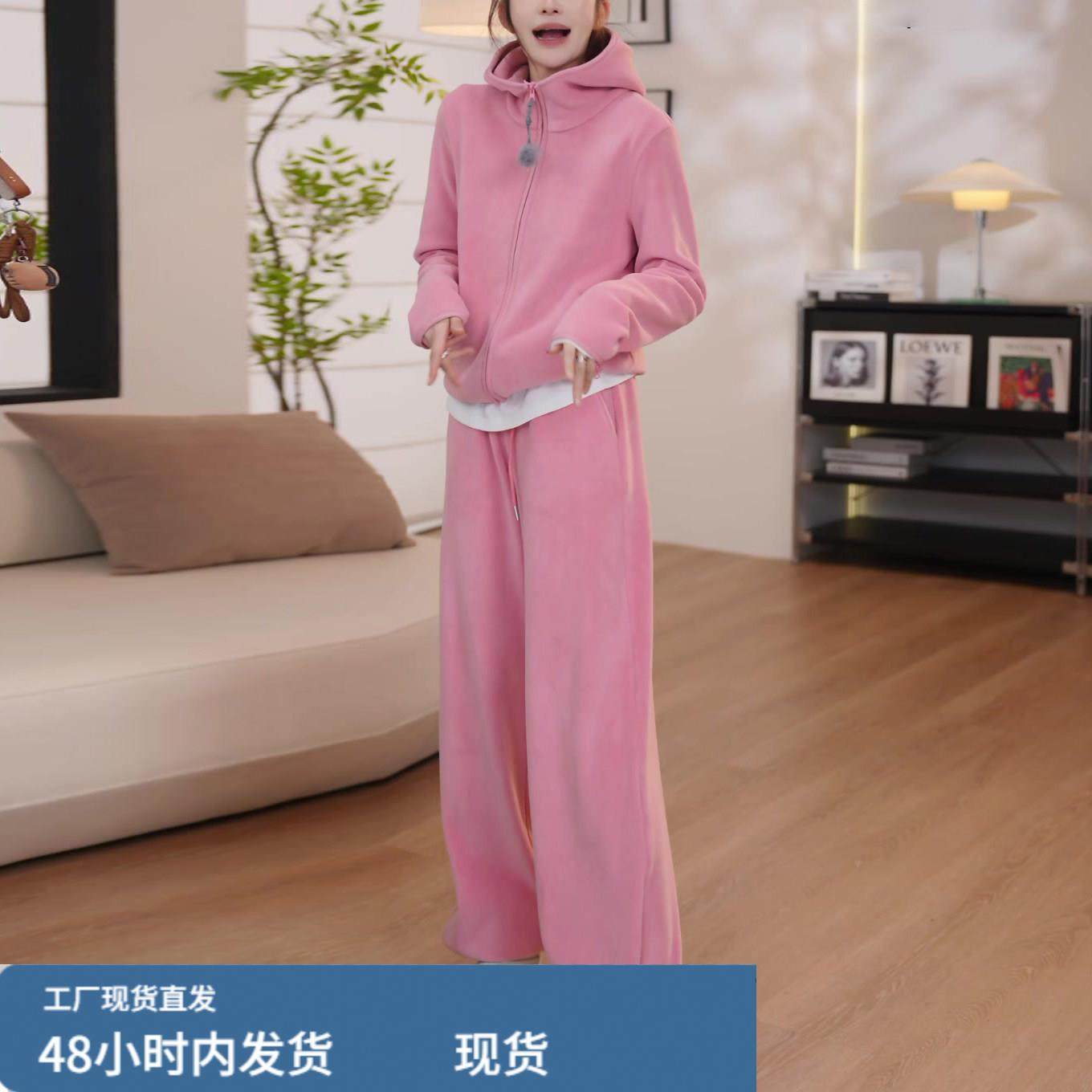 巨好看的一整套早春2026新款盐系减龄运动休闲卫衣阔腿裤两件套女,孕妇装/孕产妇用品/营养,套装,淘宝优惠券,粉丝福利购,淘宝优惠卷