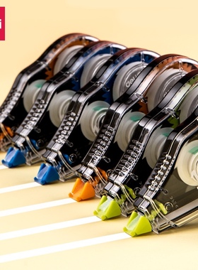 得力71522修正带套装_5mmx12m膜带(混)(卡)