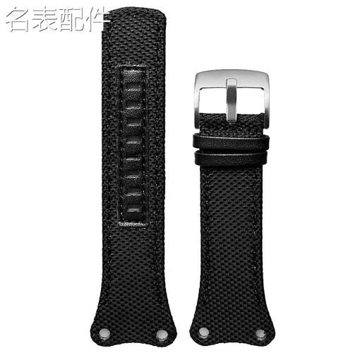 2025新款代用适用于适配CK手表带男尼h龙帆布KC配件K4B381B6K4B38