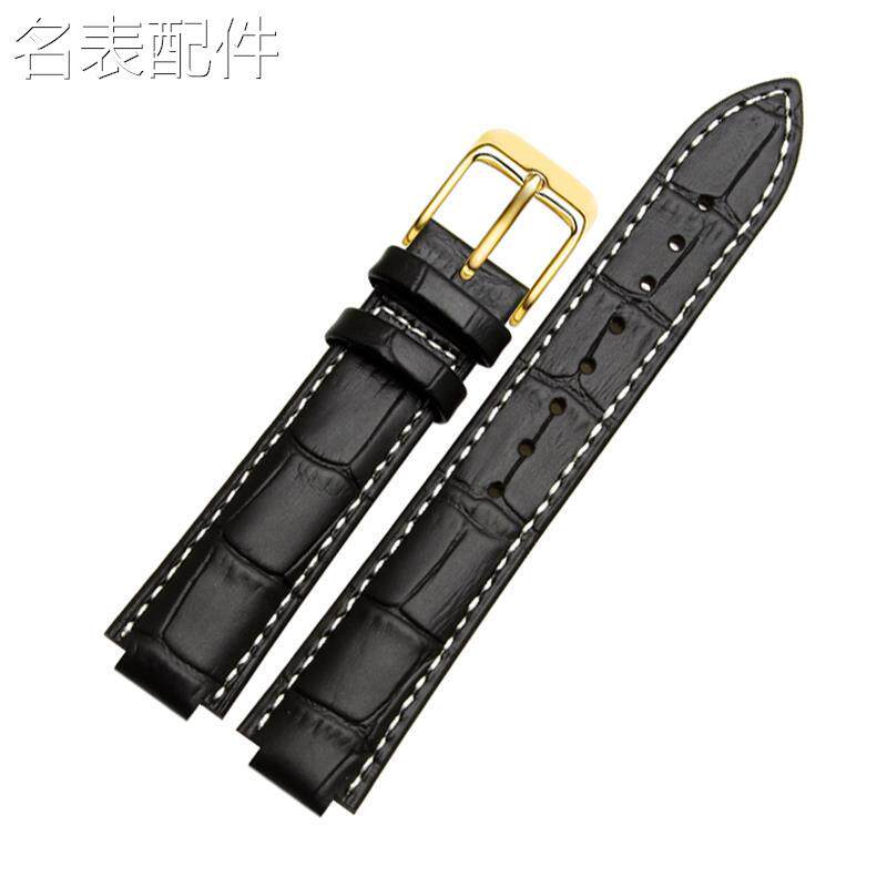 2025新款代用适用于尊者真皮表带男女适配卡地亚蓝气球凸口手表链