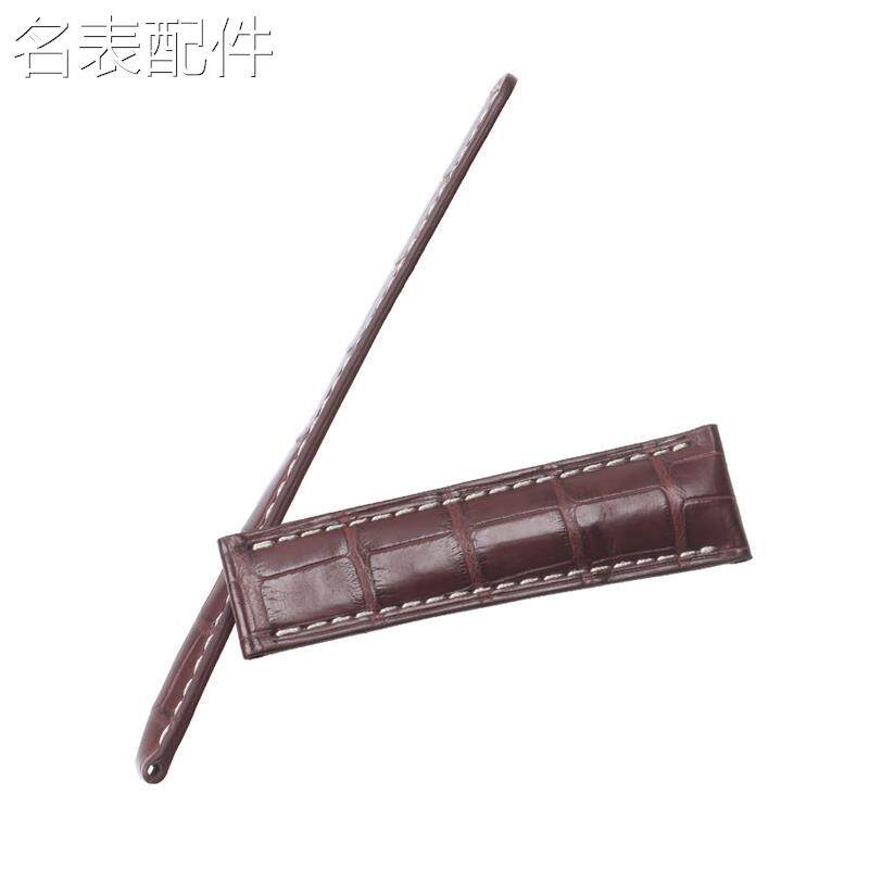 2025新款代用适用于万越龙适用于宝齐莱柏拉维马利龙系列鳄I鱼皮
