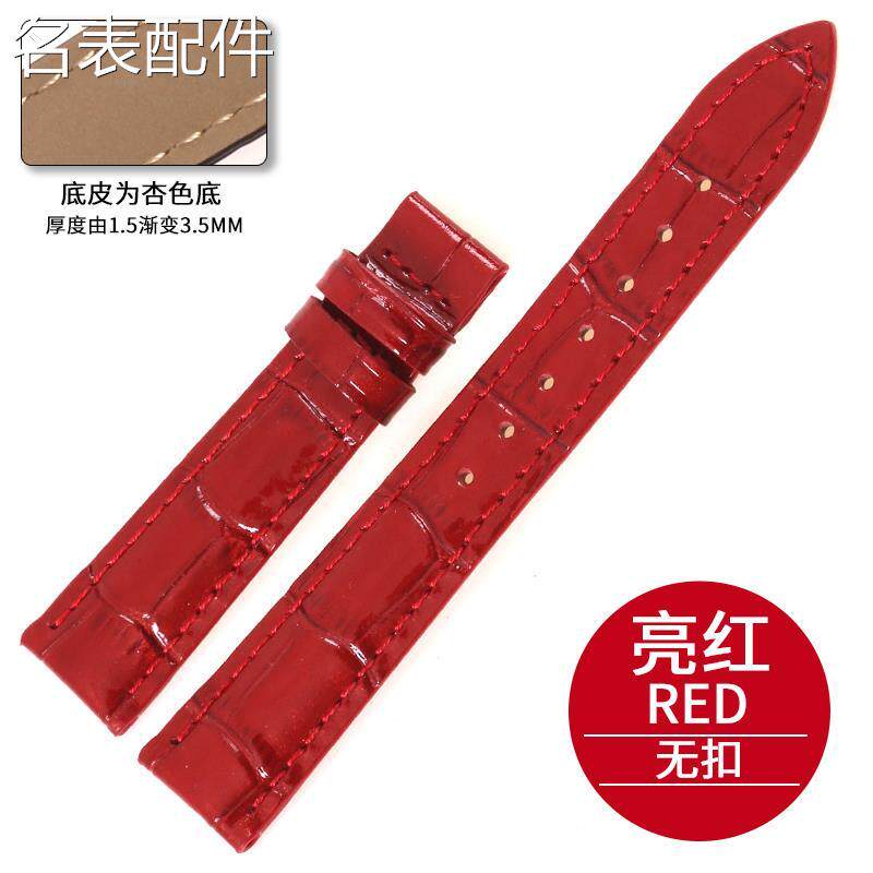 2025新款代用适用于征途适配飞亚达真皮表带四叶草皮带GA8270摄影