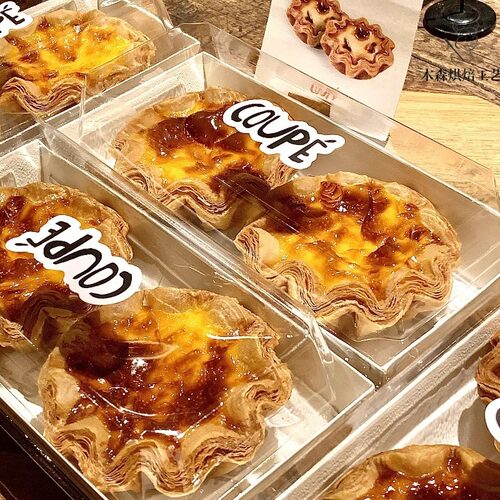 网红可颂蛋挞热狗三明治打包盒