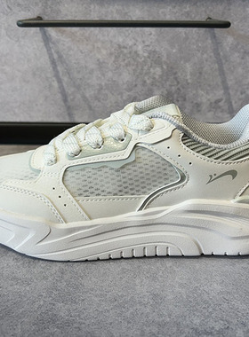 贵人鸟2025女子网面新款板鞋软底时尚透气舒适运动休闲E252620