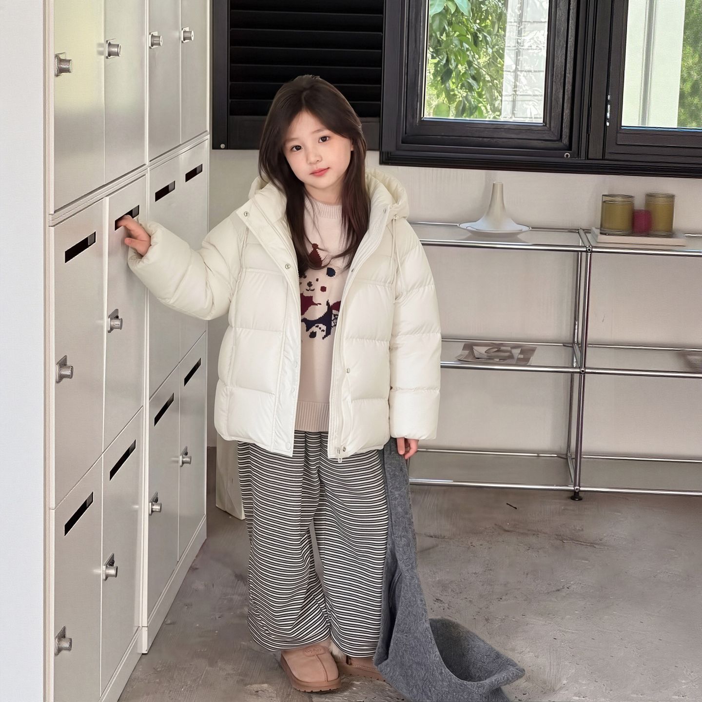 正品亲子90鹅绒儿童羽绒服男童女童反季清仓中大小童加厚韩版宝宝