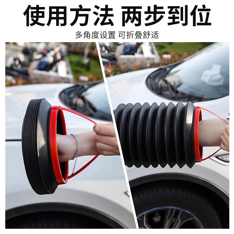 车载垃圾桶袋车内可折叠多功能收纳创意置物框雨伞车上用品实用便